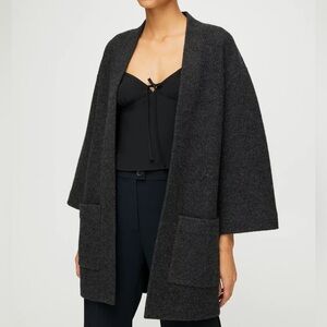 Wilfred Heather Charcoal Brullon Sweater
